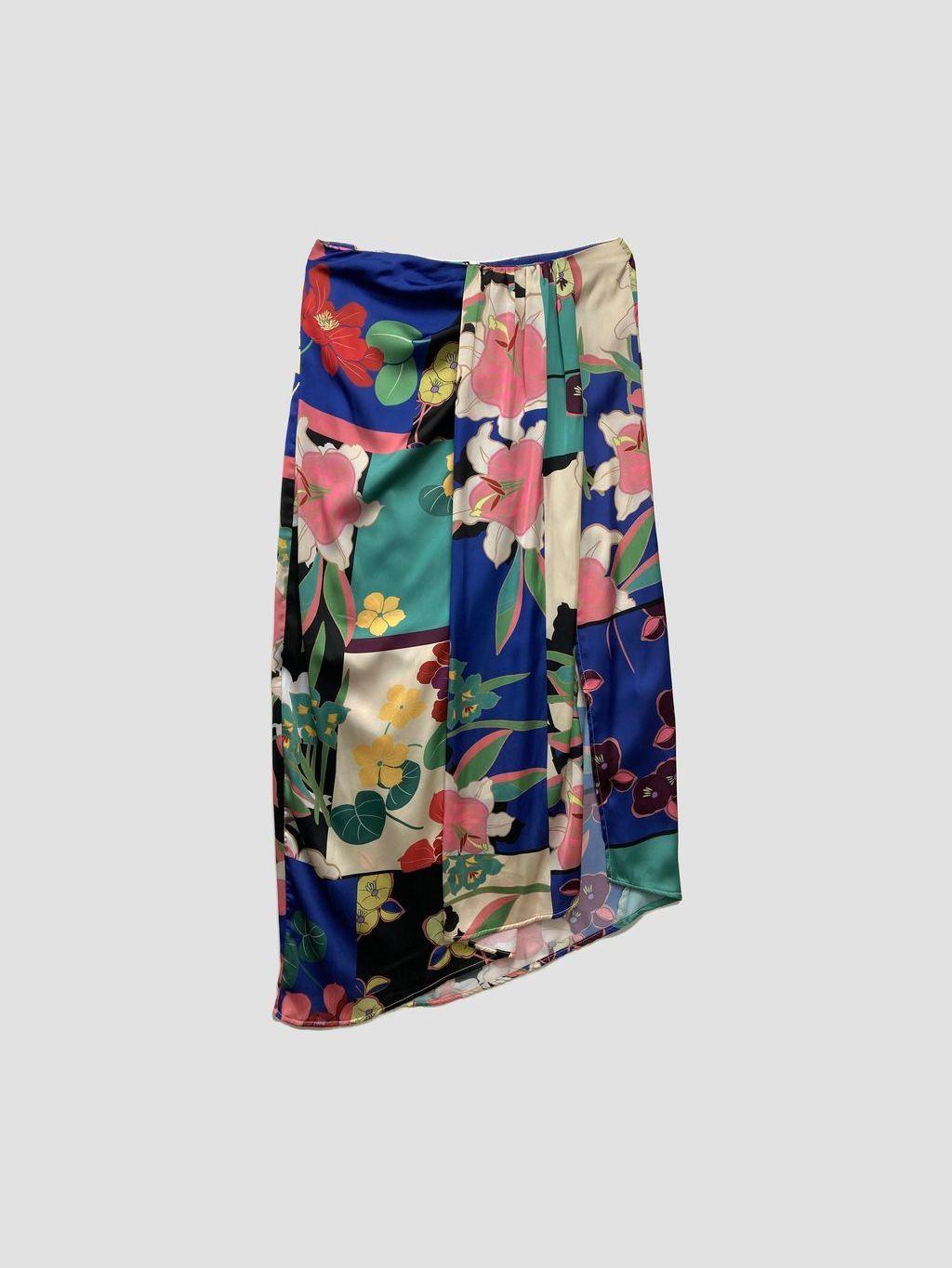 Falda larga ZARA - Talla 38 (VOP01033888)-0