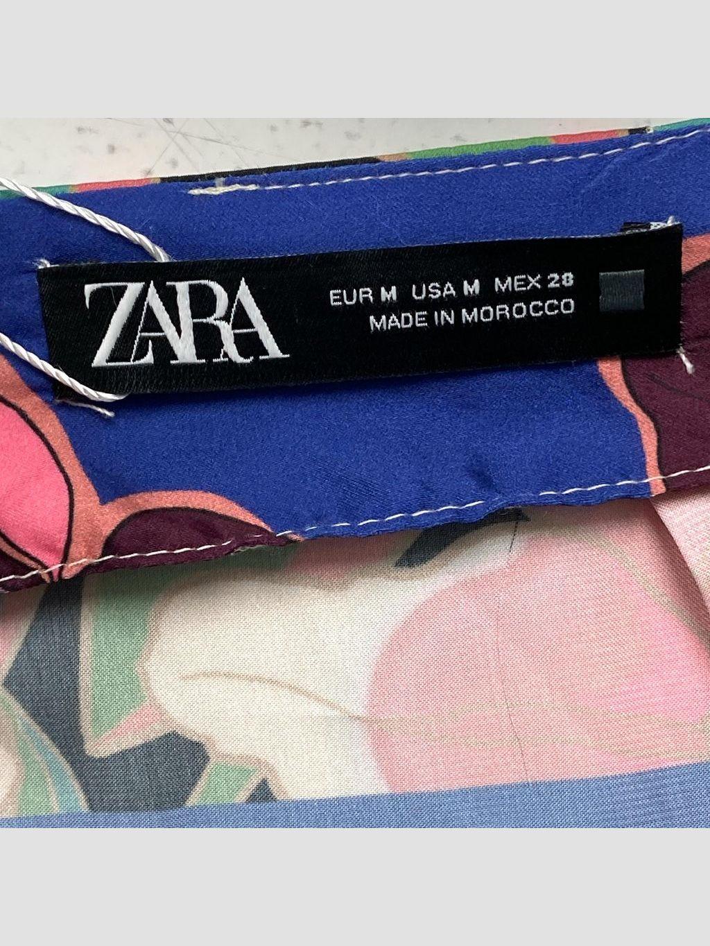 Falda larga ZARA - Talla 38 (VOP01033888)-1