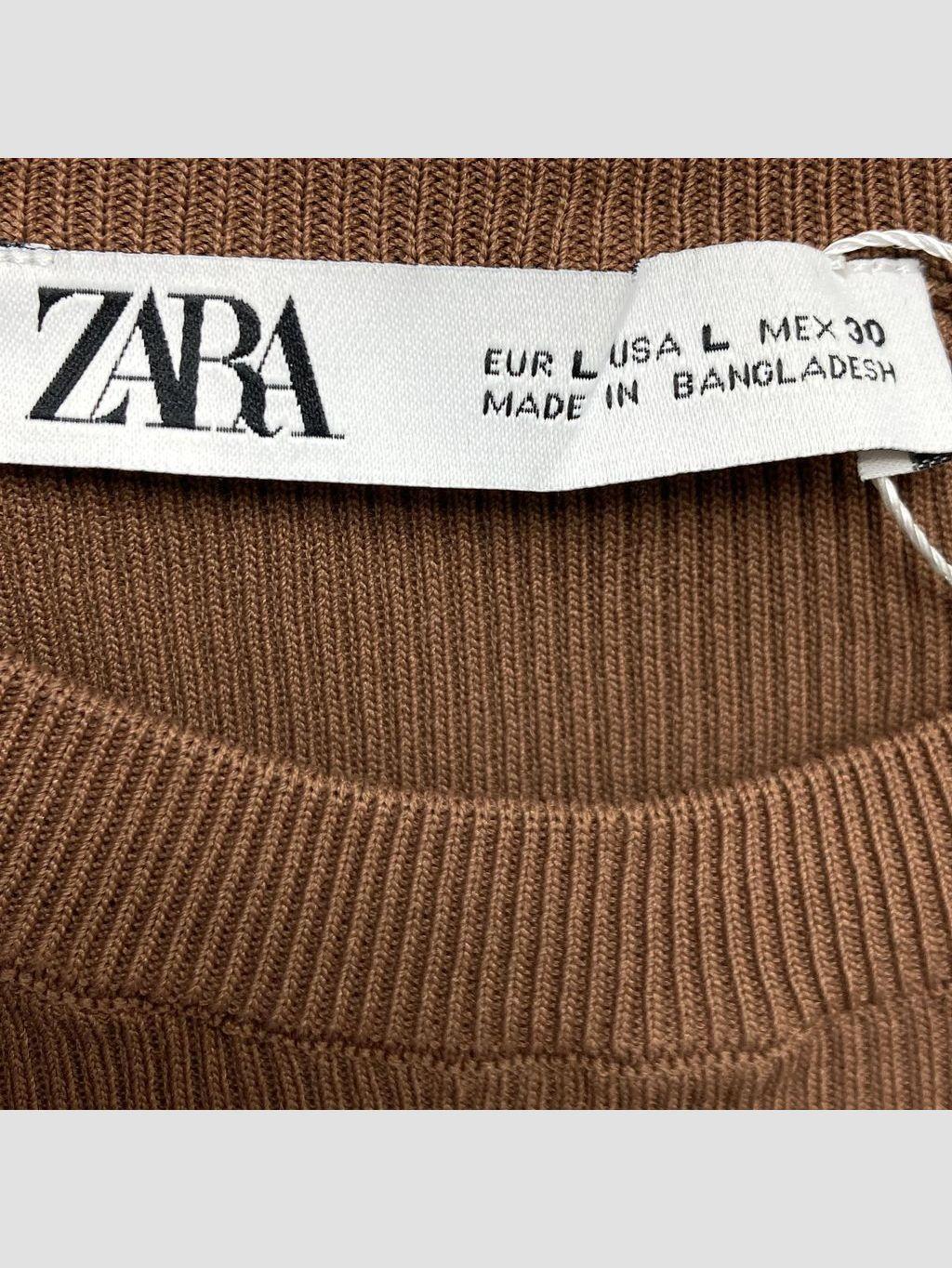 Polera sin mangas ZARA - Talla L (VOP01067427)-1
