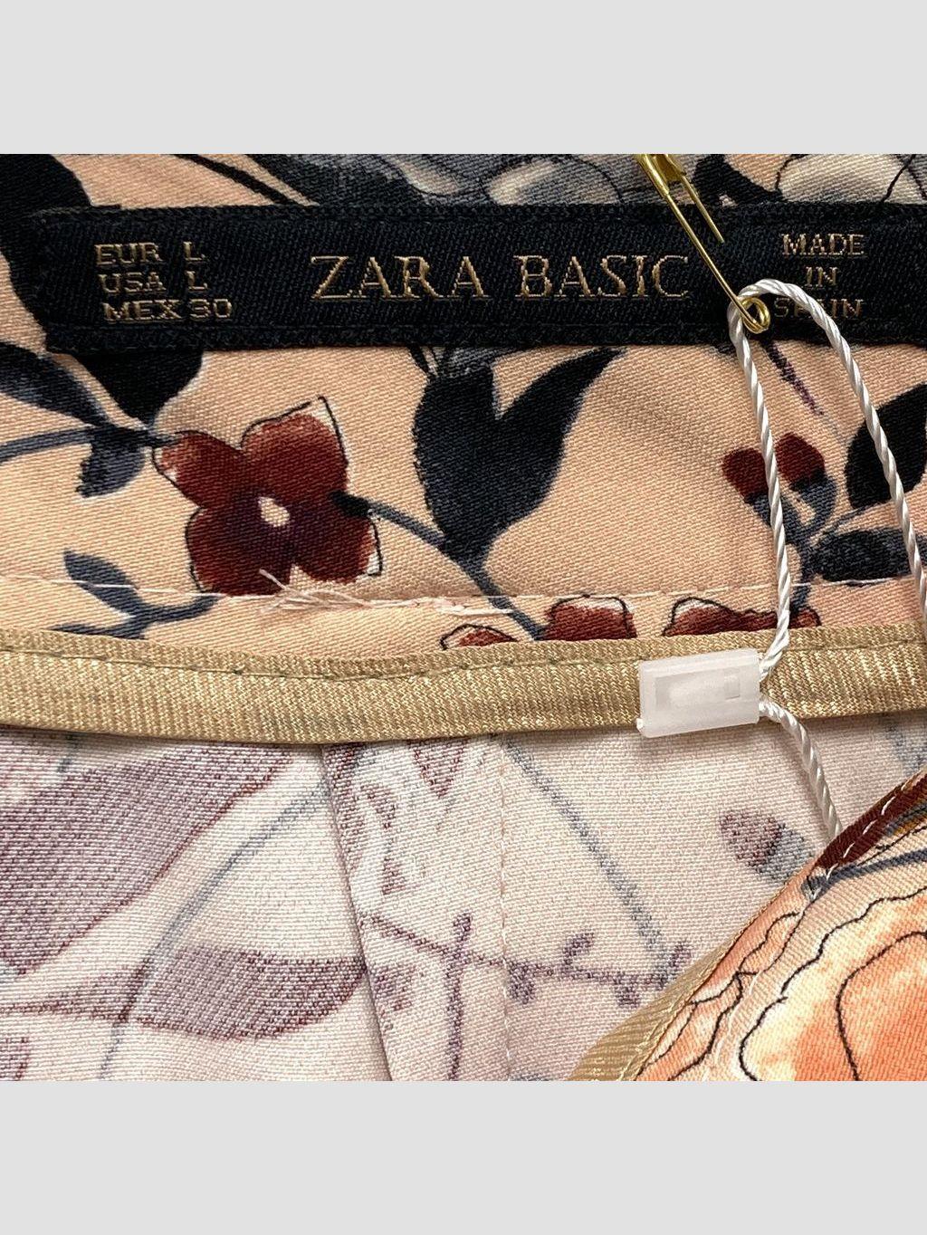 Falda larga ZARA - Talla 40 (VOP01028235)-1