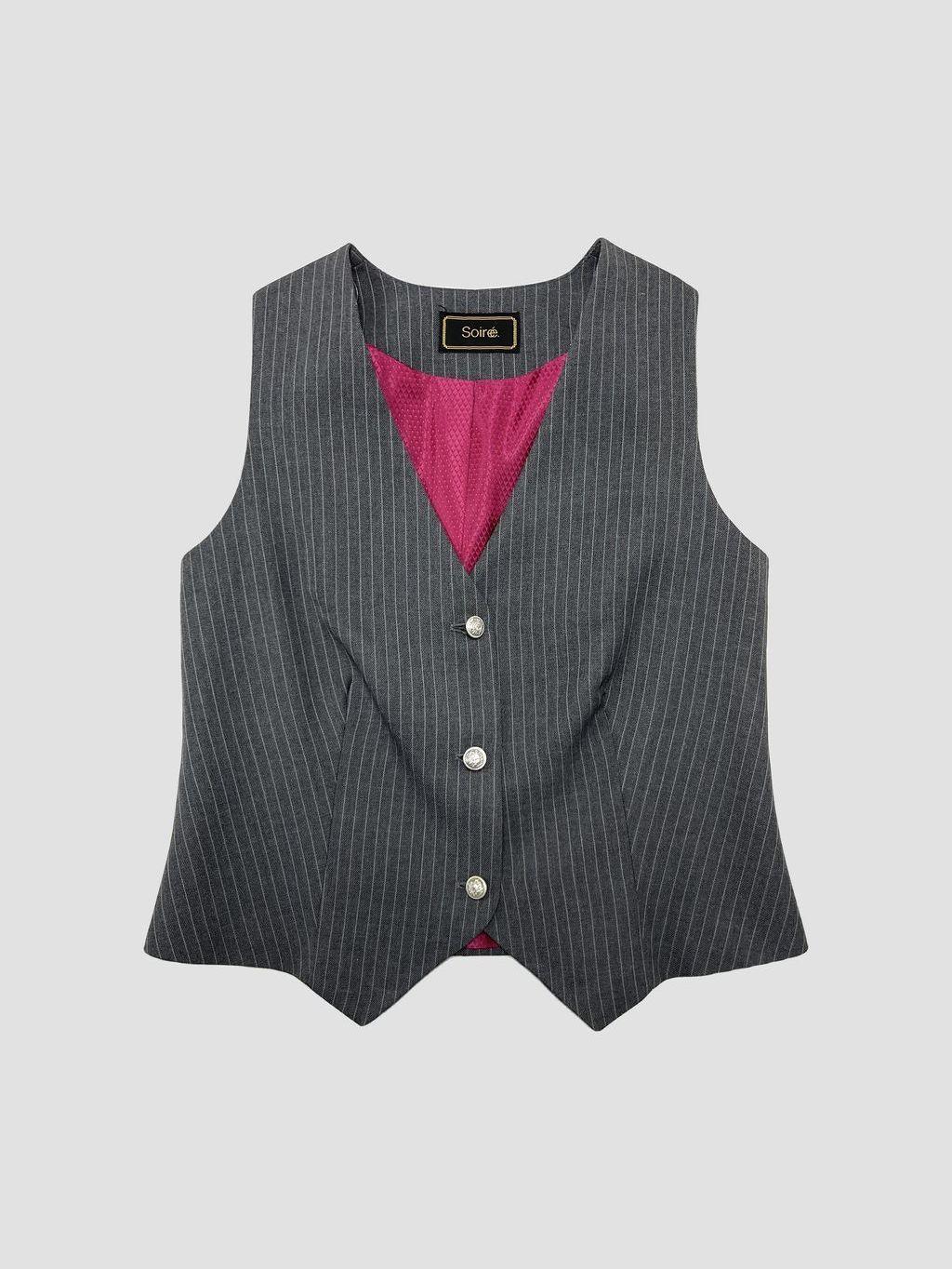 Chaqueta sin mangas SOIRÉE. - Talla M (VOP01108306)-3