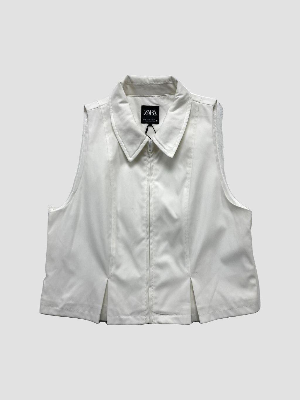 Polera sin mangas ZARA - Talla XS (VOP01045318)-0
