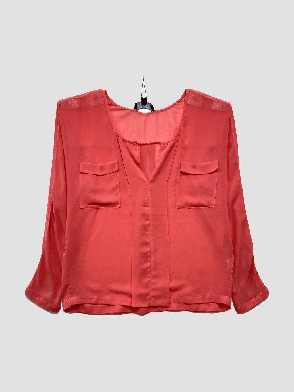 Blusa DIMENSIÓN AZUL - Talla M (VOP00907006)-0