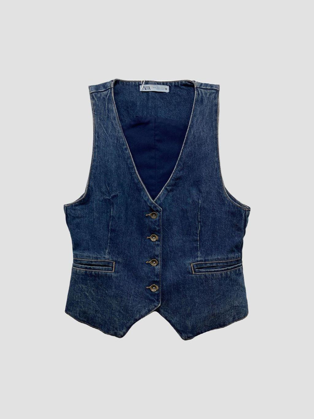 Chaqueta sin mangas ZARA - Talla M (VOP01012527)-0