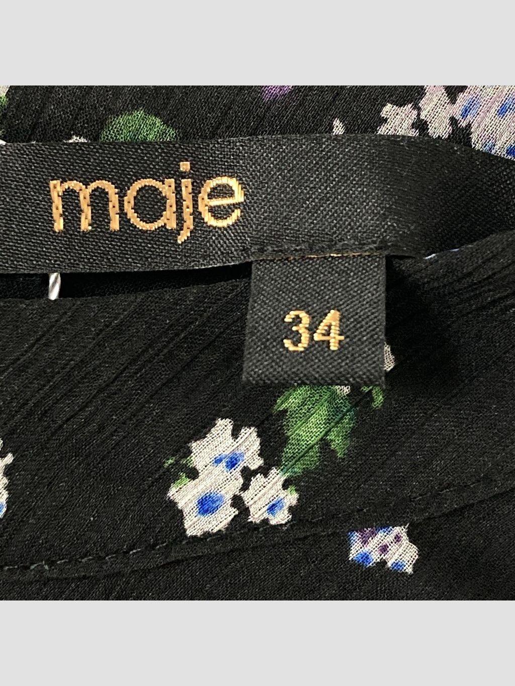 Vestido largo MAJE - Talla XS (VOP01080357)-3