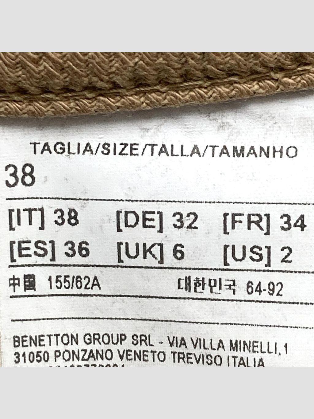 Pantalón UNITED COLORS OF BENETTON - Talla 38 (VOP01066671)-3