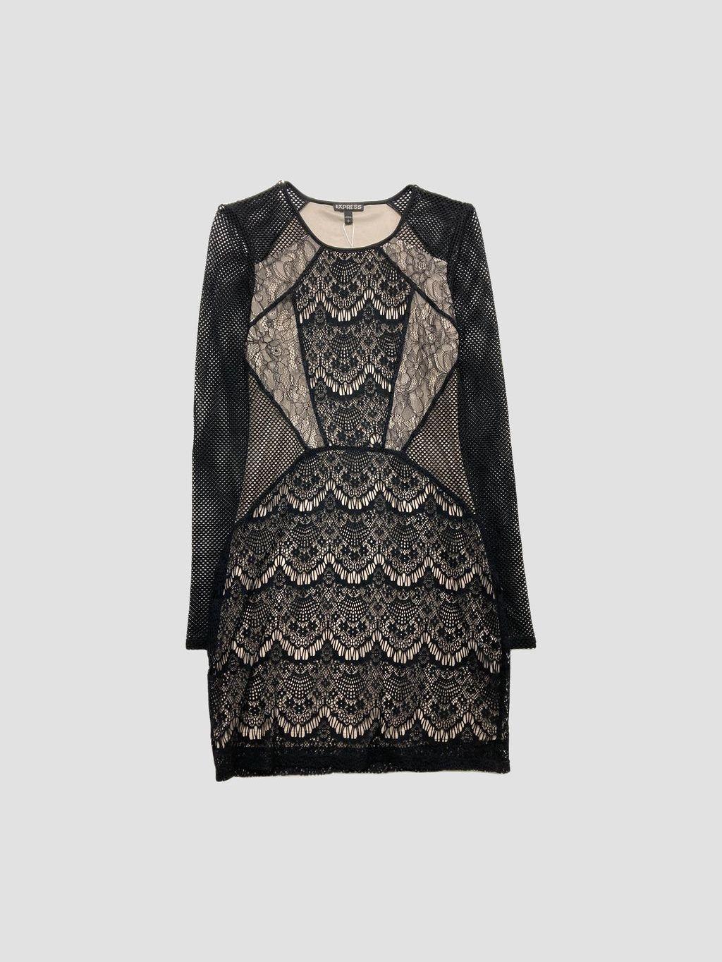 Vestido corto EXPRESS - Talla S (VOP00868285)-0
