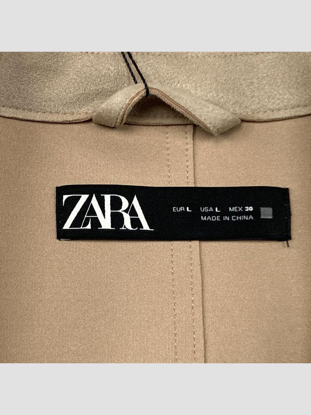 Trench ZARA - Talla L (VOP01222044)-1