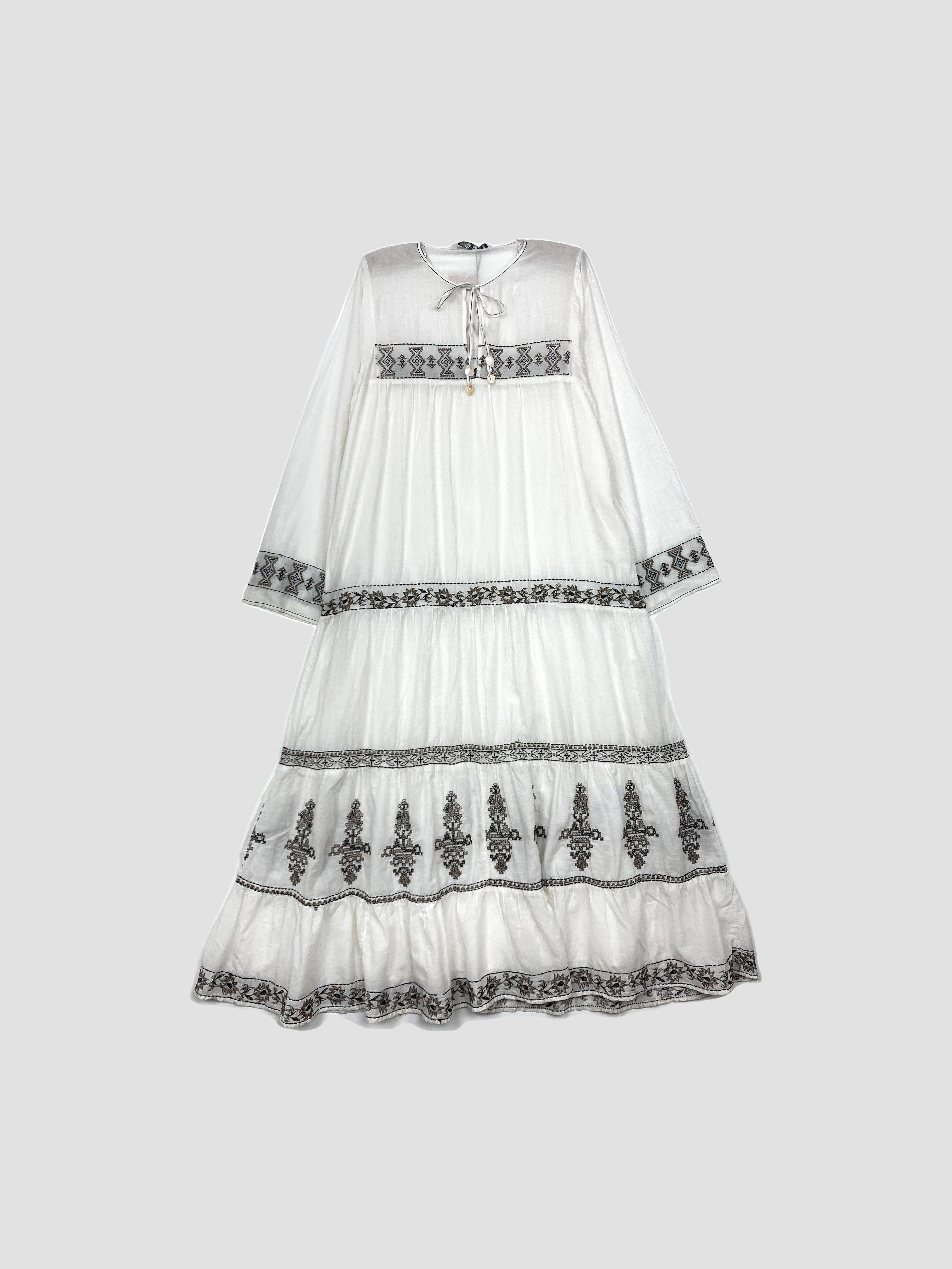 Vestido largo ZARA - Talla L (VOP01092990)-0