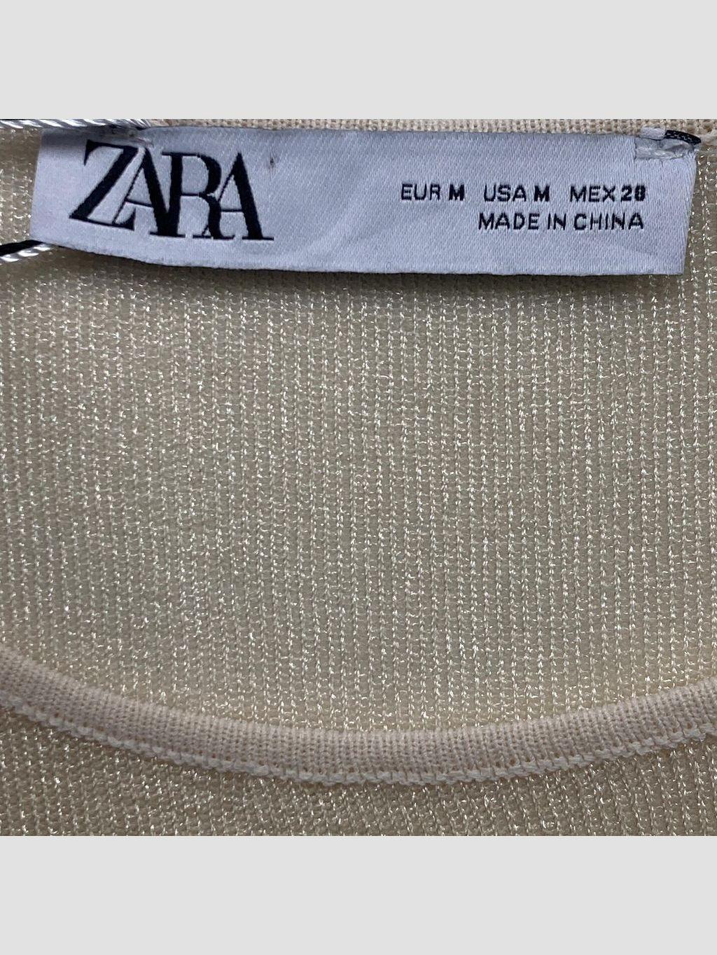 Polera sin mangas ZARA - Talla M (VOP01004111)-1