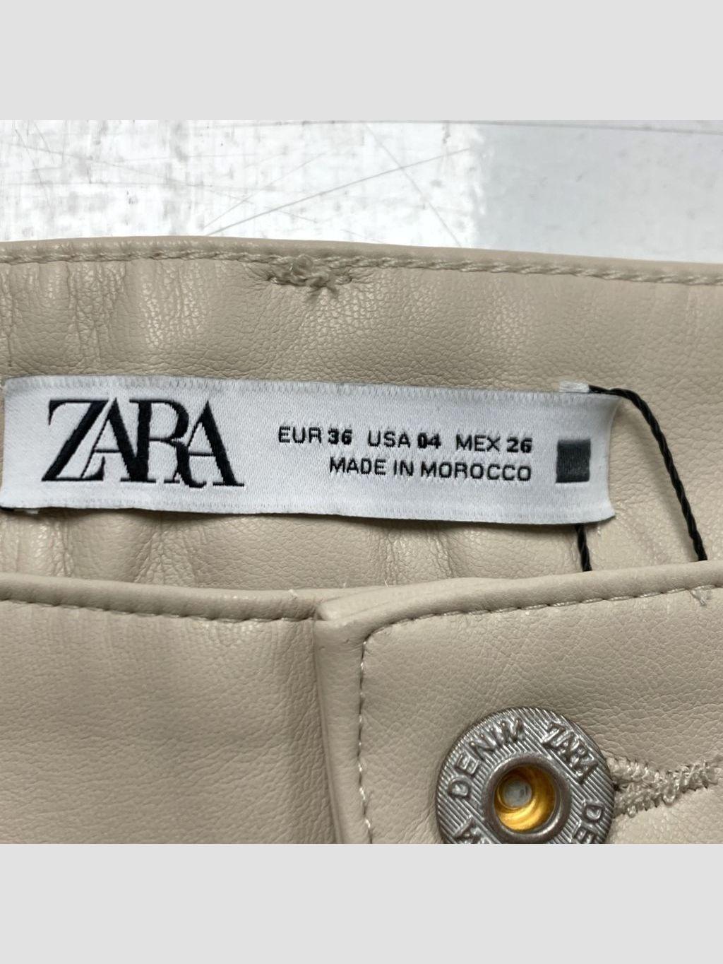 Pantalón ZARA - Talla 36 (VOP00936068)-1