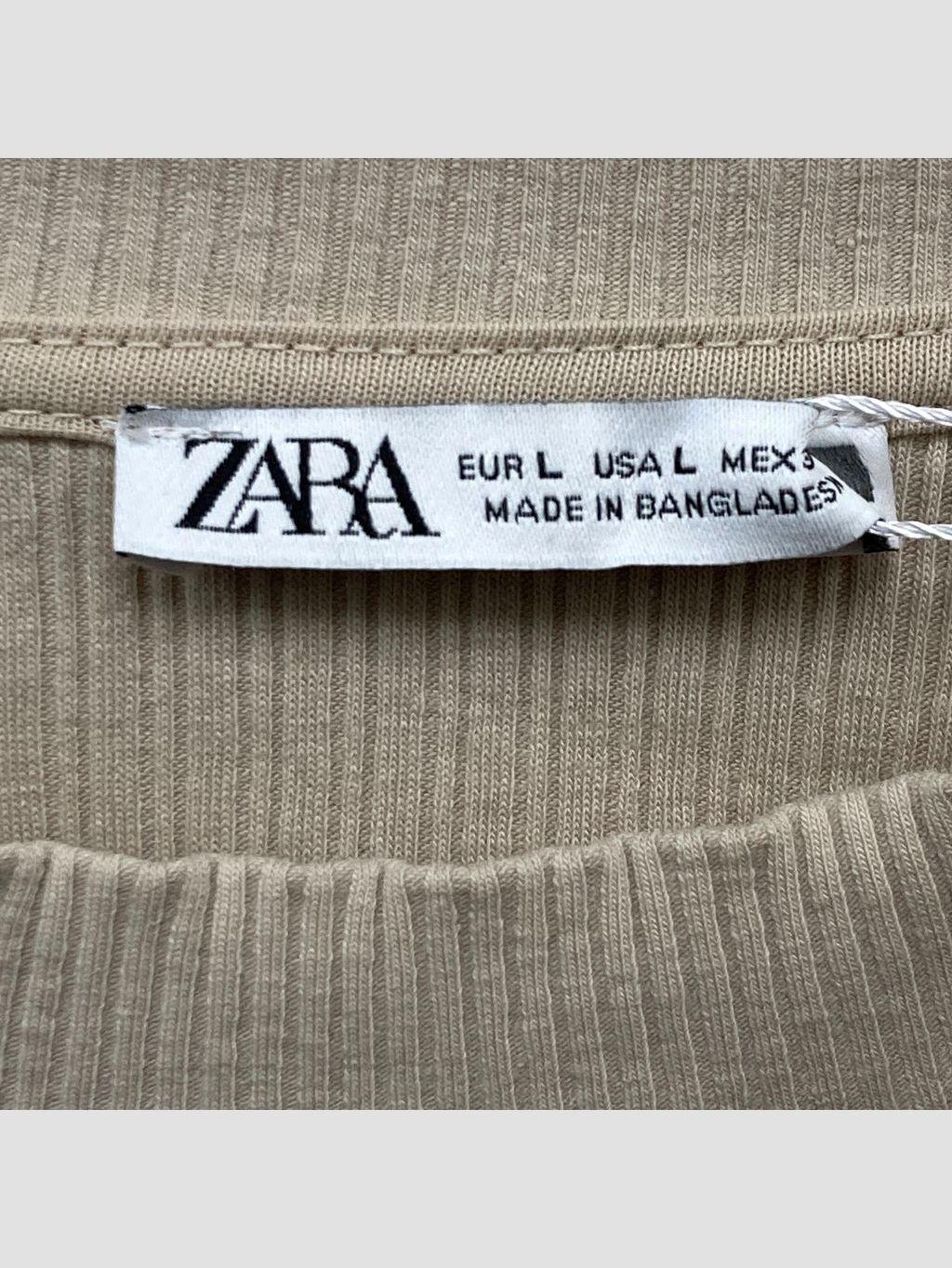 Polera sin mangas ZARA - Talla L (VOP01031186)-1