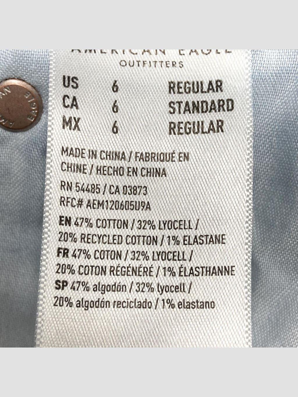 Jean AMERICAN EAGLE OUTFITTERS - Talla 38 (VOP00996076)-2