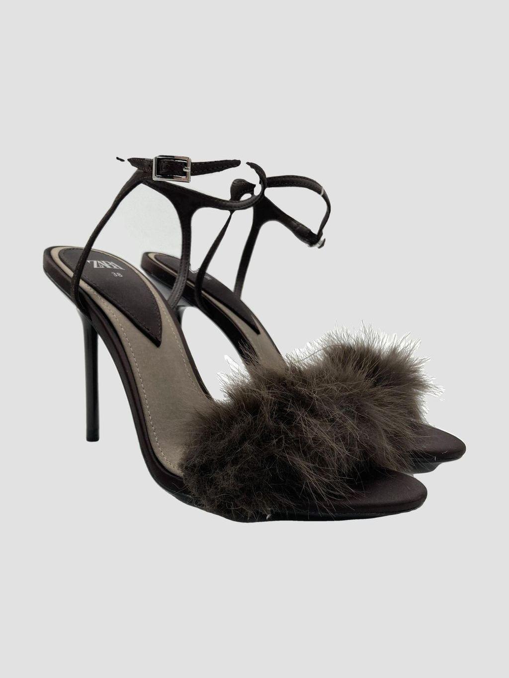 Zapatos de taco ZARA - Talla 38 (VOP01066739)-1