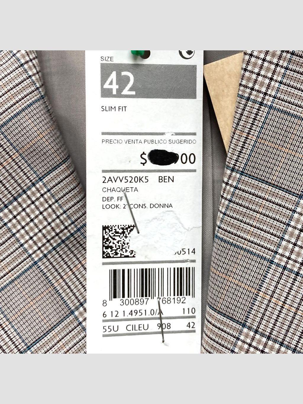 Blazer UNITED COLORS OF BENETTON - Talla M (VOP01054160)-3