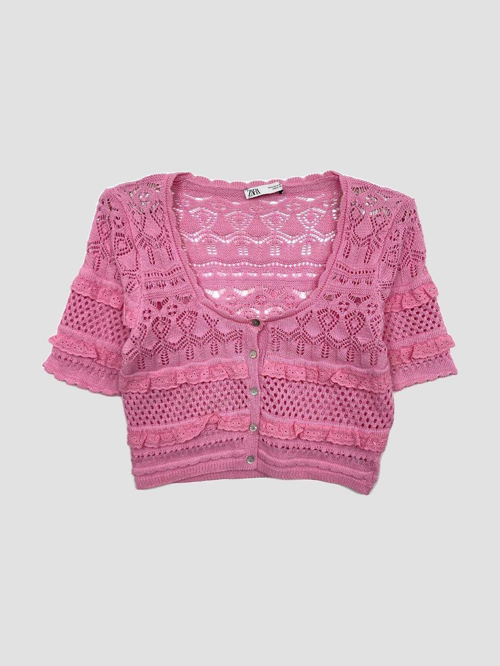 Blusa ZARA - Talla M (VOP01119503)-0