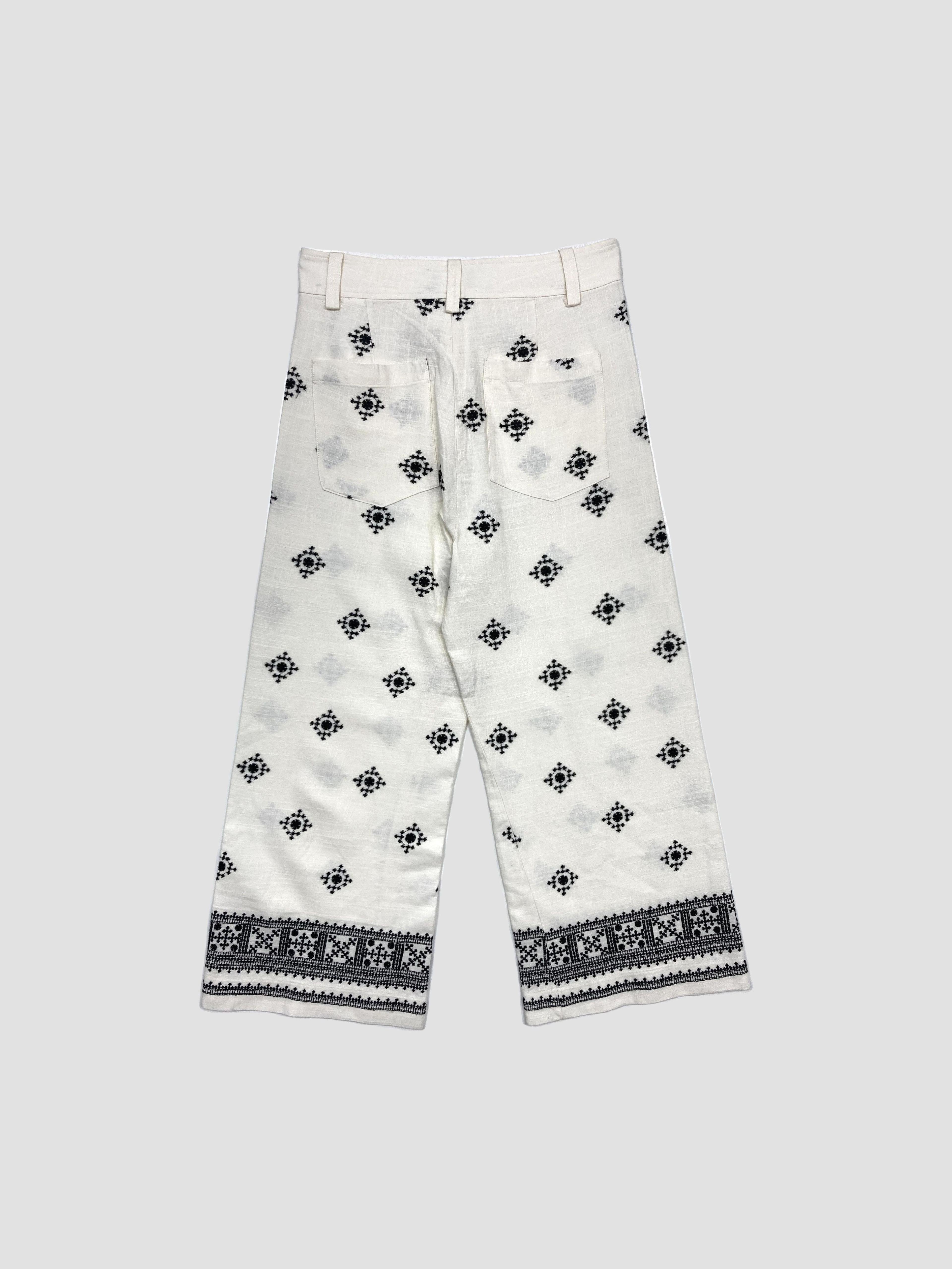 Pantalón ZARA - Talla 36 (VOP01126590)-1