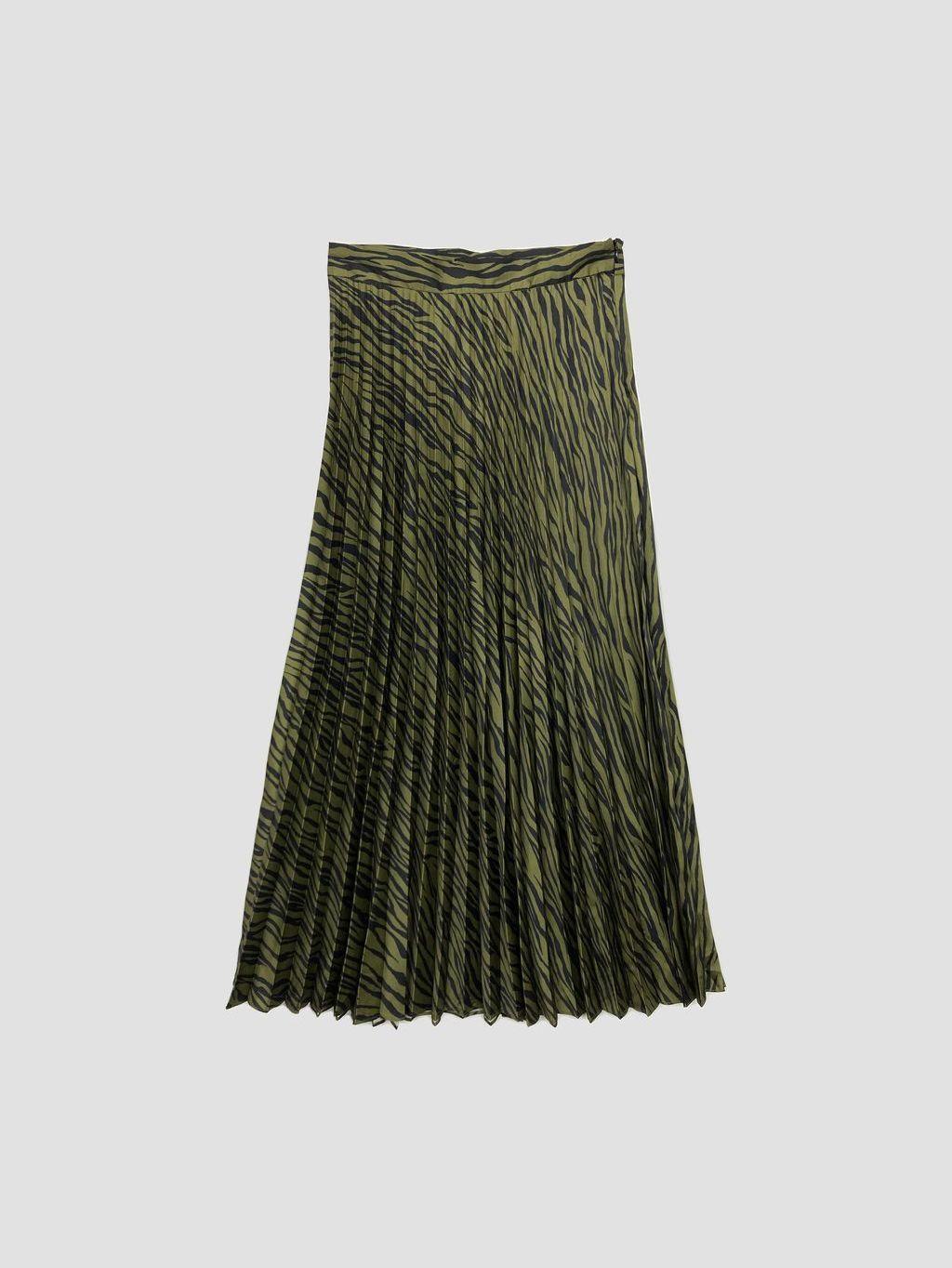 Falda larga ZARA - Talla 38 (VOP01103527)-0
