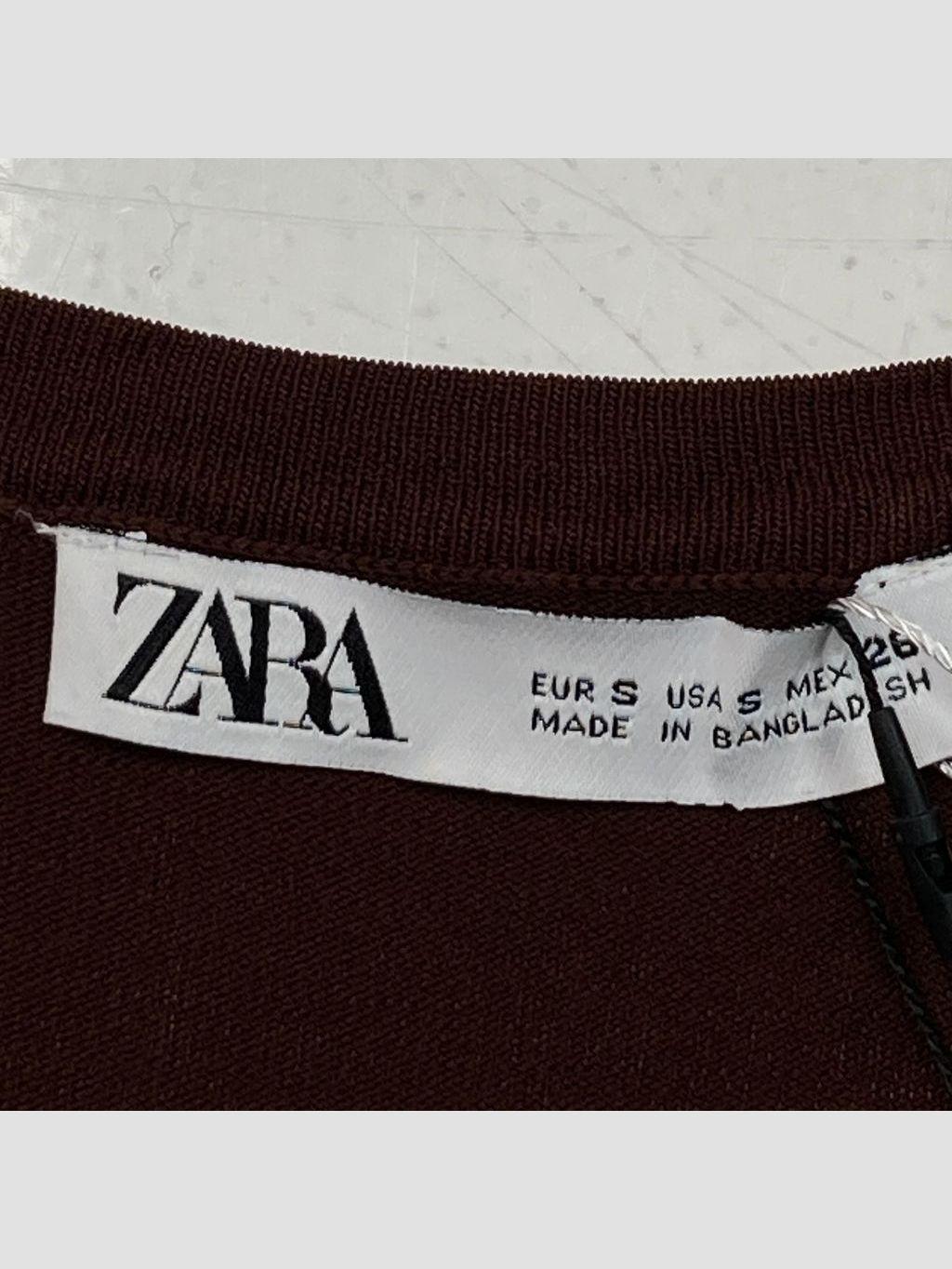 Polera sin mangas ZARA - Talla S (VOP01105262)-1