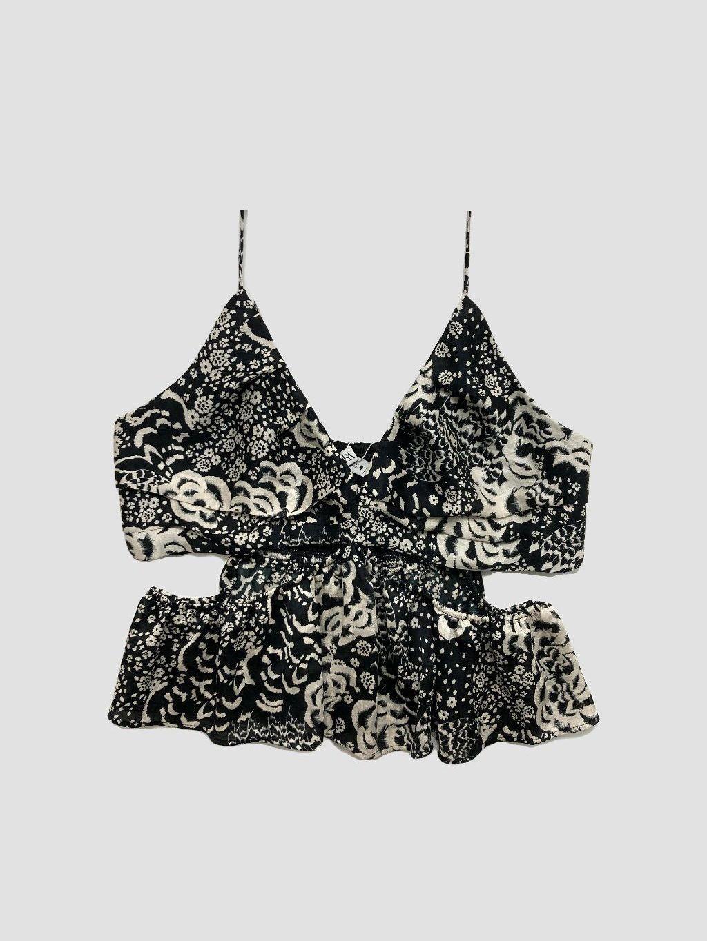 Polera sin mangas ZARA - Talla L (VOP01060030)-0