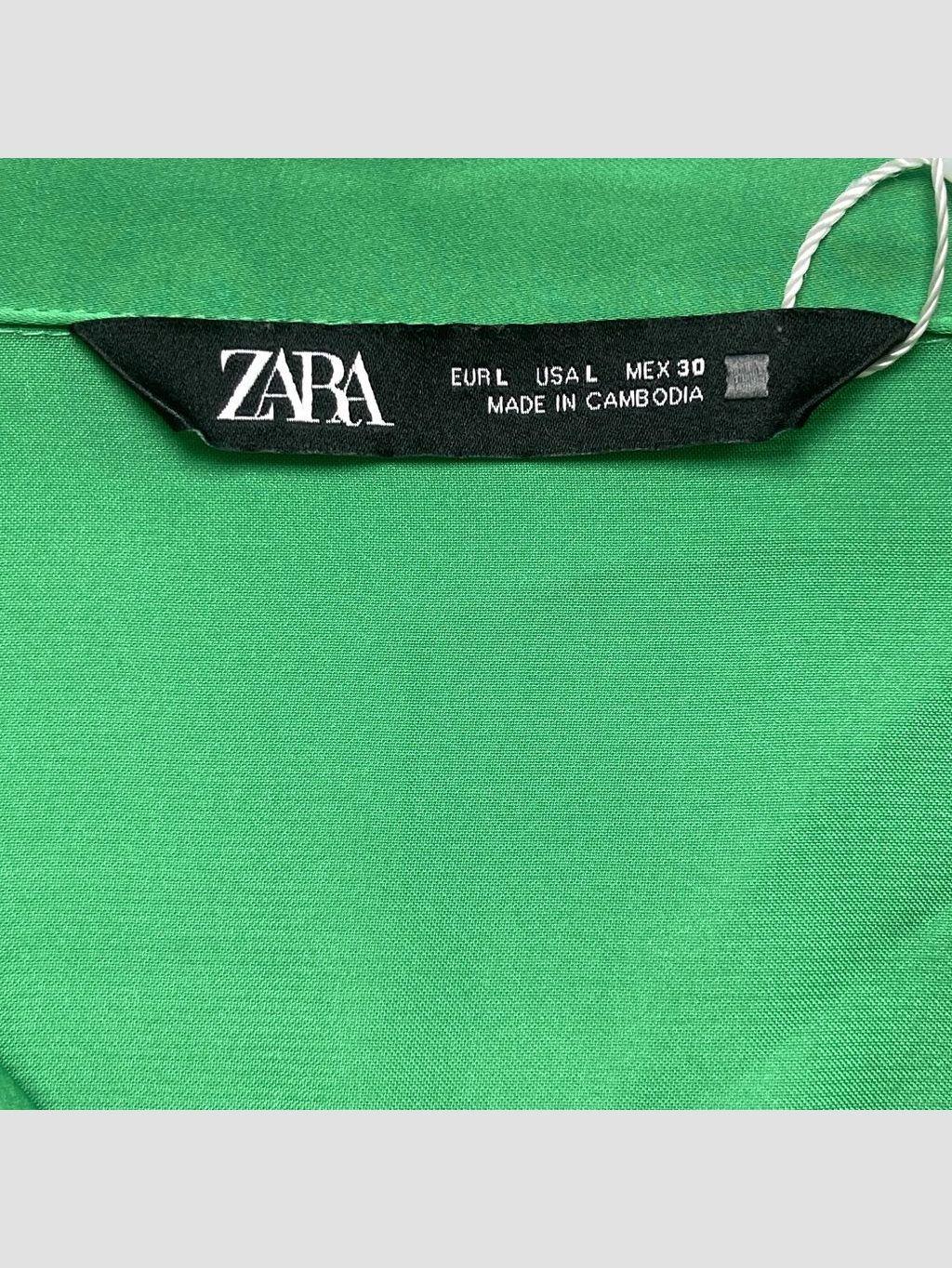 Camisa ZARA - Talla L (VOP00956413)-1