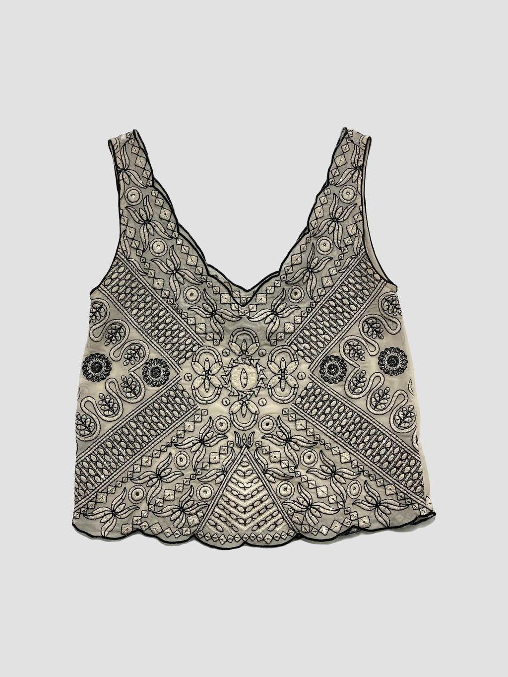 Polera sin mangas RAPSODIA - Talla S (VOP00865149)-0