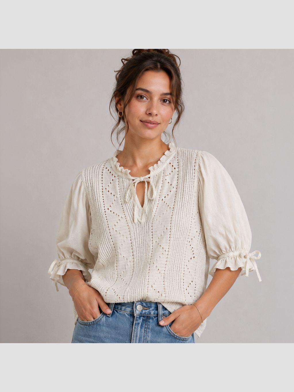 Blusa ZARA - Talla S (VOP01155681)-0