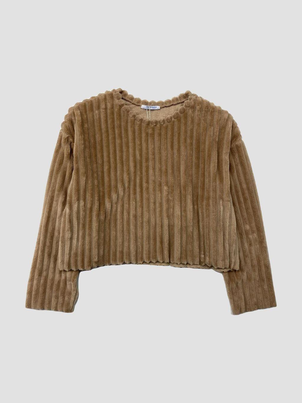 Polerón ZARA - Talla S (VOP01165071)-0