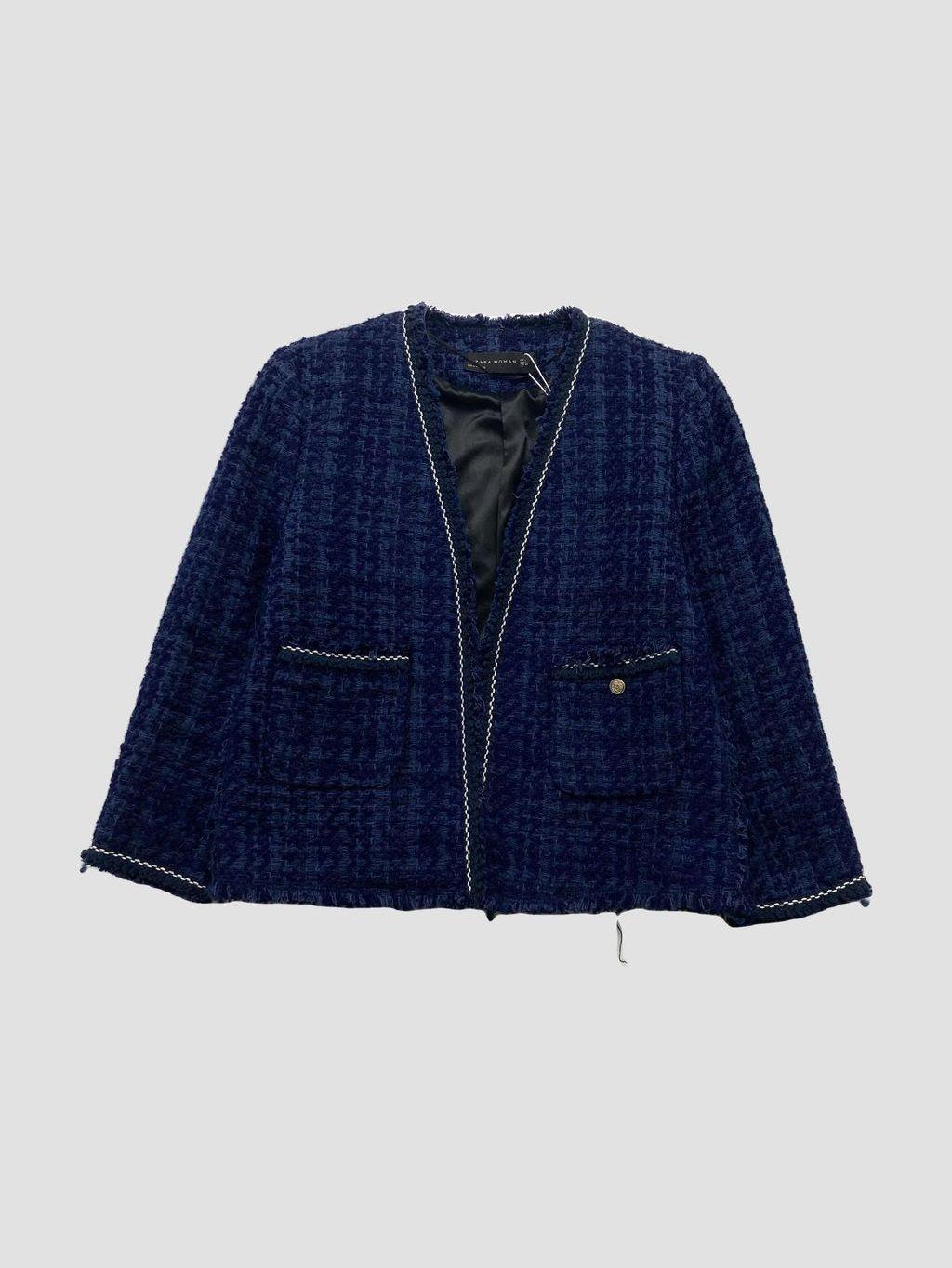 Chaqueta formal ZARA - Talla L (VOP01011678)-0