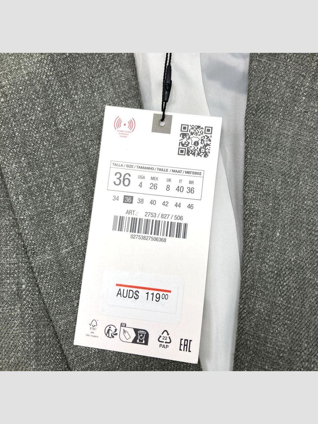 Blazer ZARA - Talla S (VOP01122697)-2