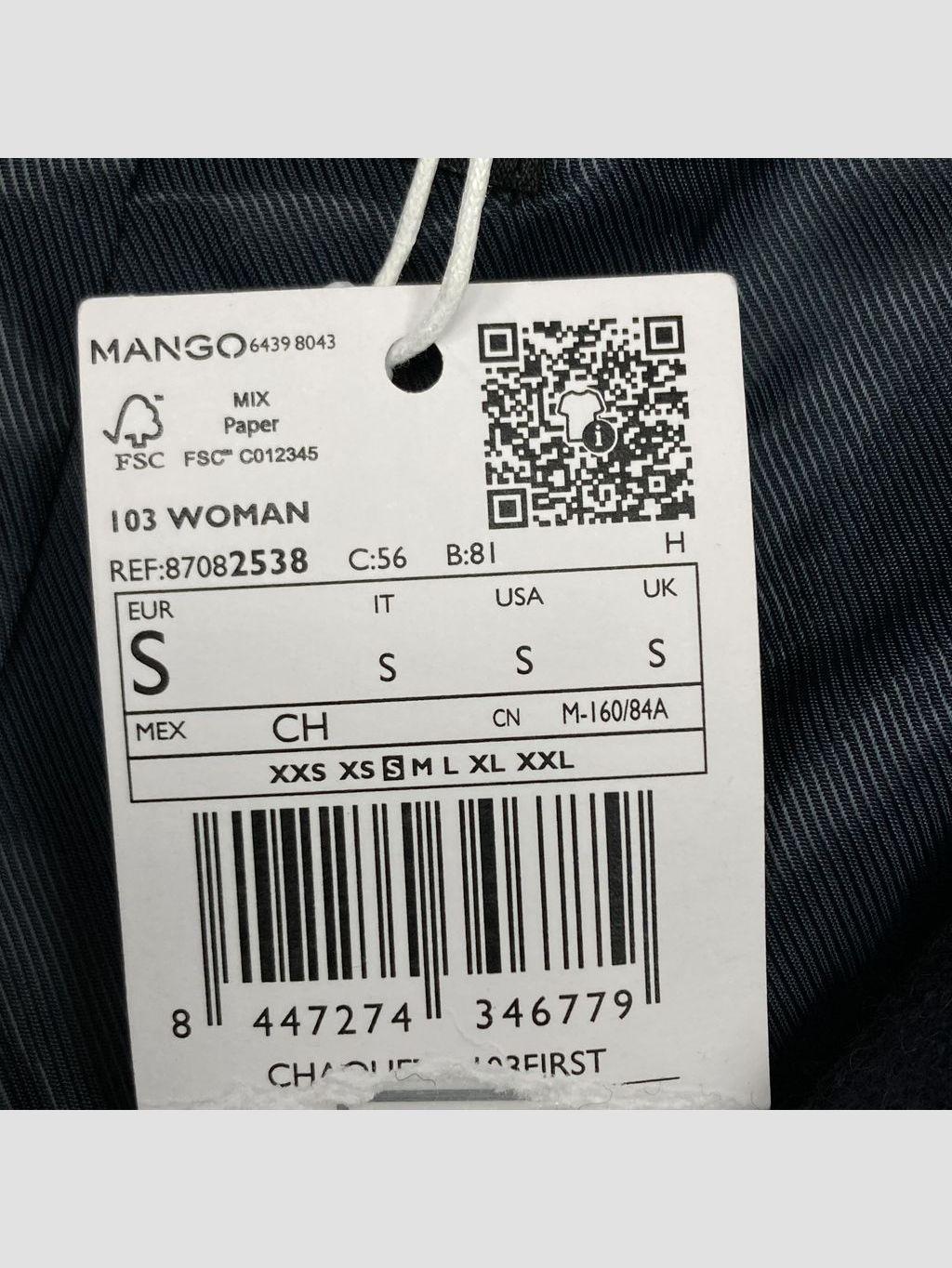 Chaqueta de abrigo MANGO - Talla S (VOP01175572)-2