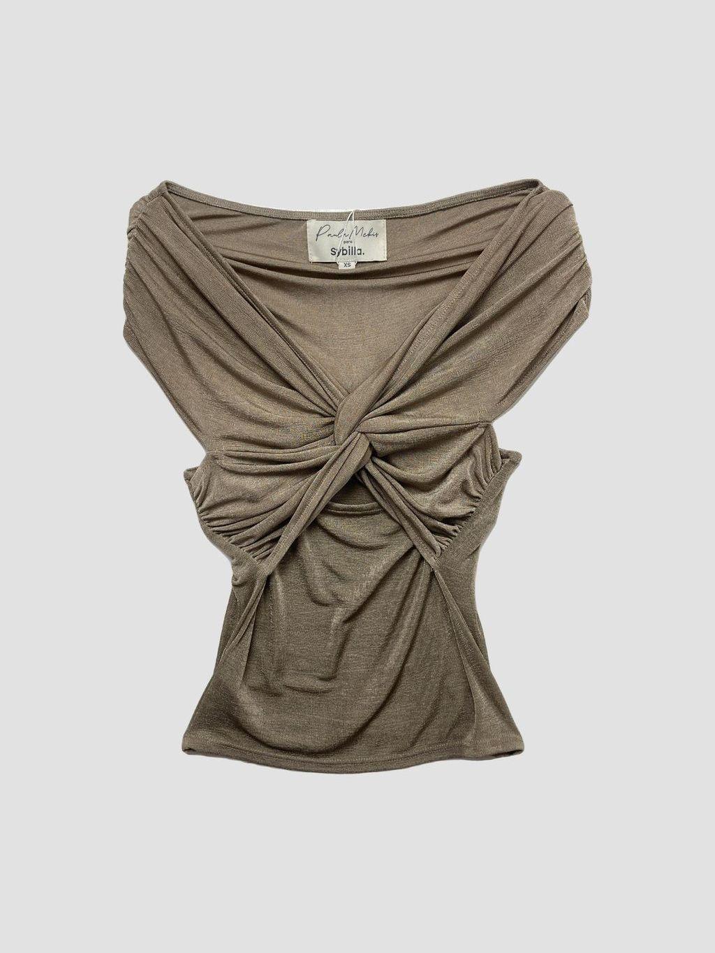 Polera sin mangas PAULA MEKIS X SYBILLA - Talla XS (VOP00952603)-0