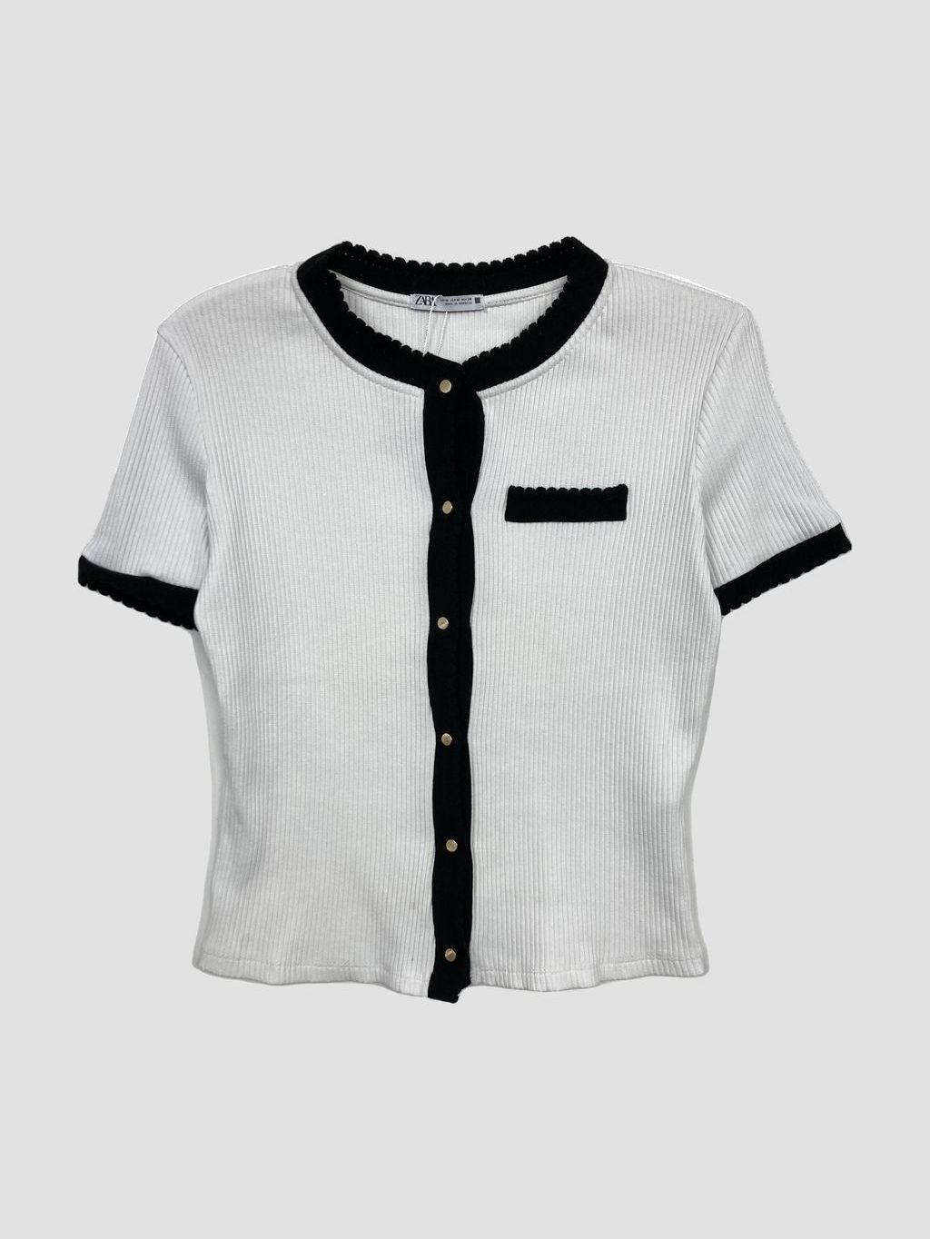 Blusa ZARA - Talla M (VOP01125617)-0