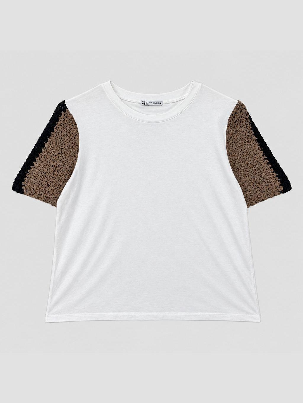 Polera ZARA - Talla M (VOP01222560)-0