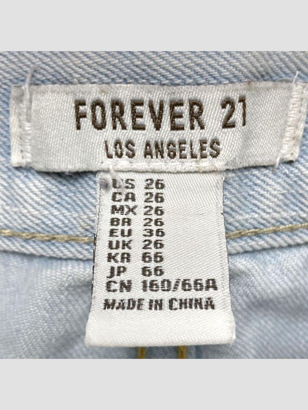 Short FOREVER 21 - Talla 36 (VOP00815258)-2