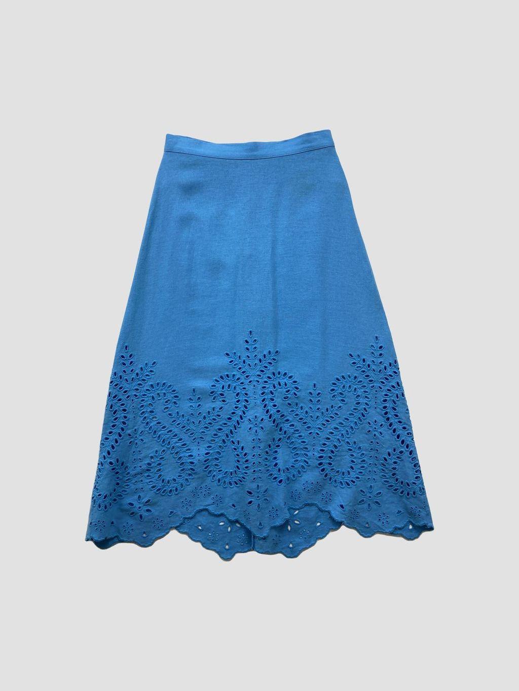 Falda larga ZARA - Talla 36 (VOP01020385)-0