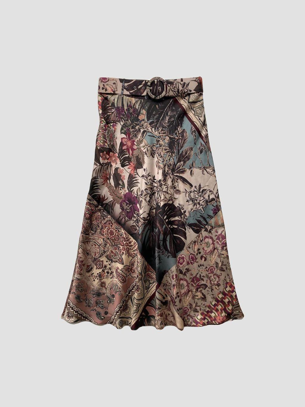 Falda larga ZARA - Talla 36 (VOP01044124)-0