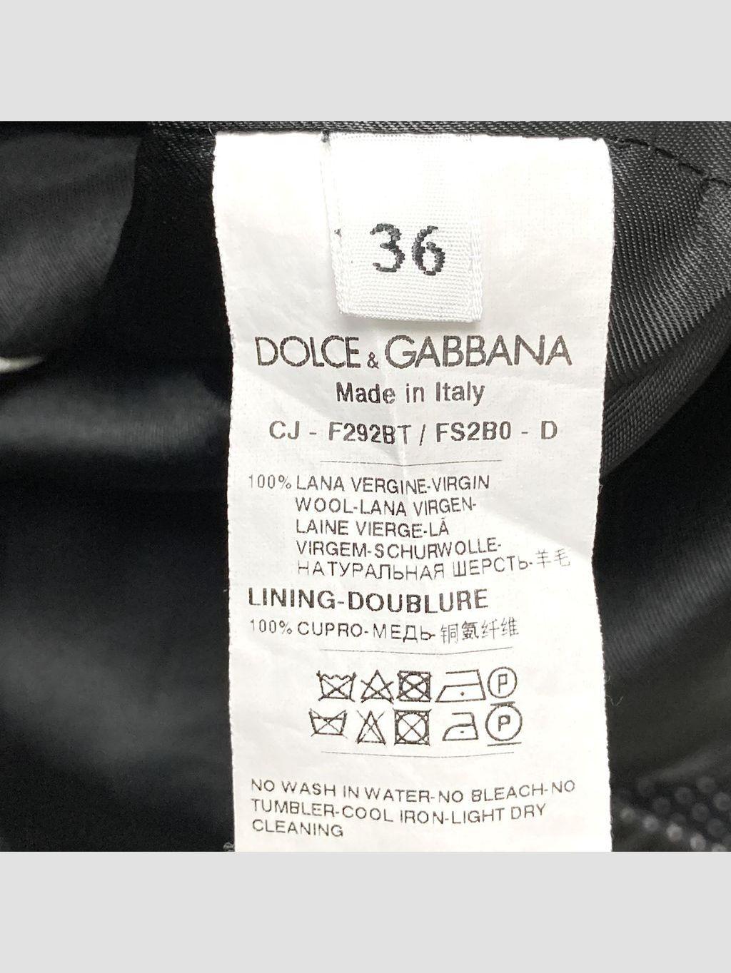 Blazer DOLCE & GABBANA - Talla S (VOP00969524)-2