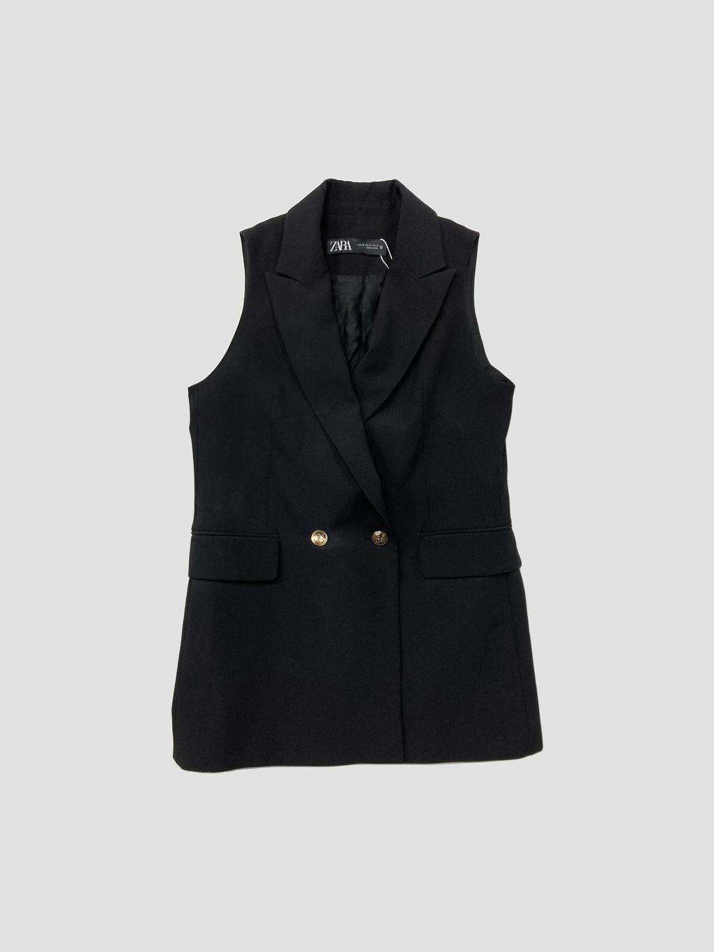 Chaqueta sin mangas ZARA - Talla XS (VOP01141471)-0