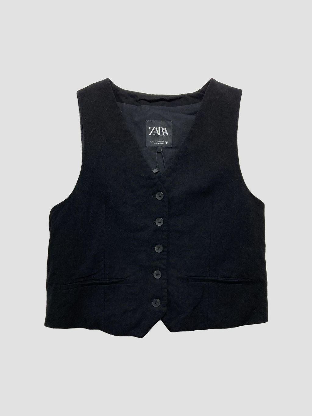 Chaqueta sin mangas ZARA - Talla M (VOP00904005)-0