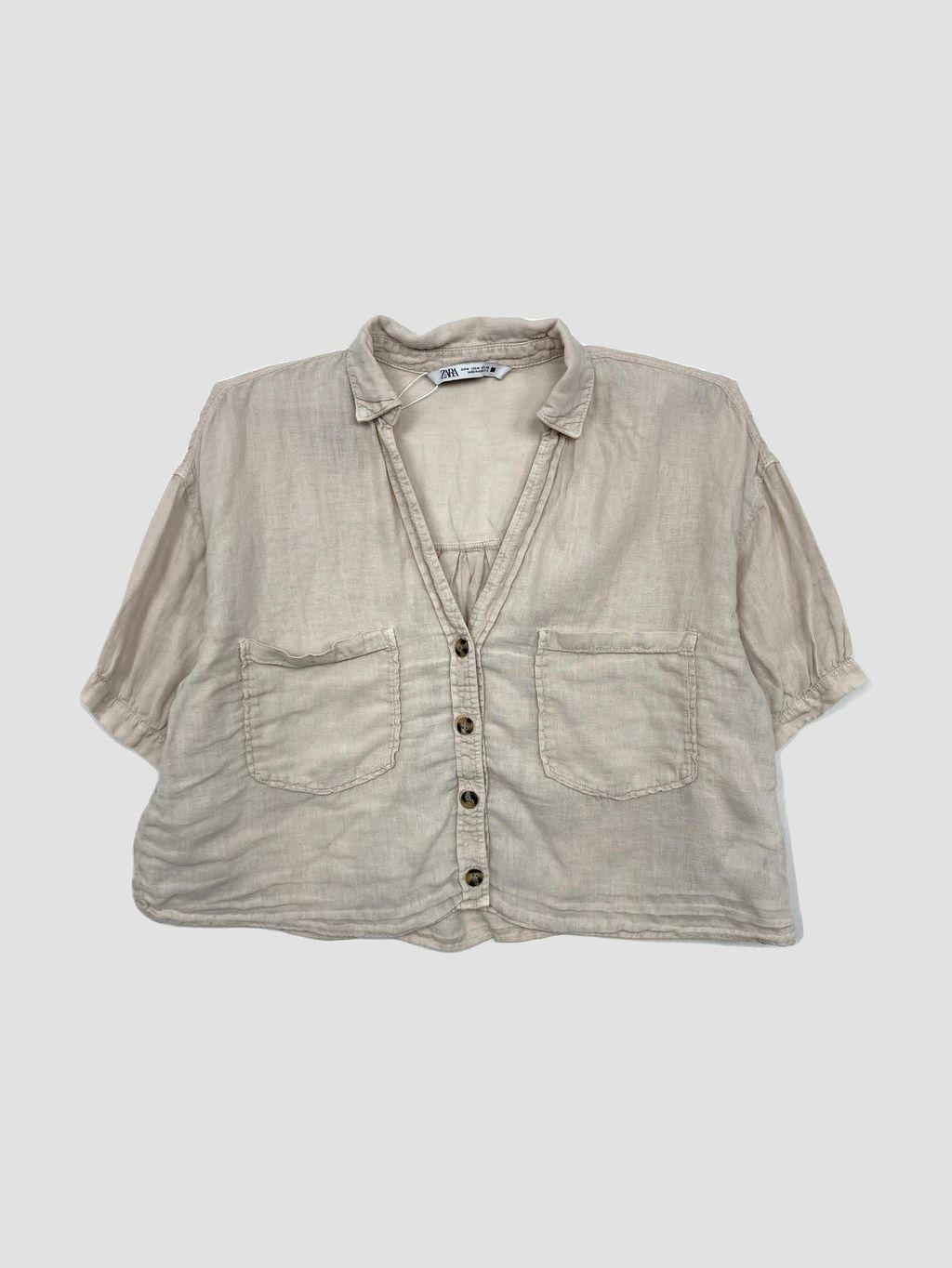 Camisa ZARA - Talla M (VOP01112301)-0
