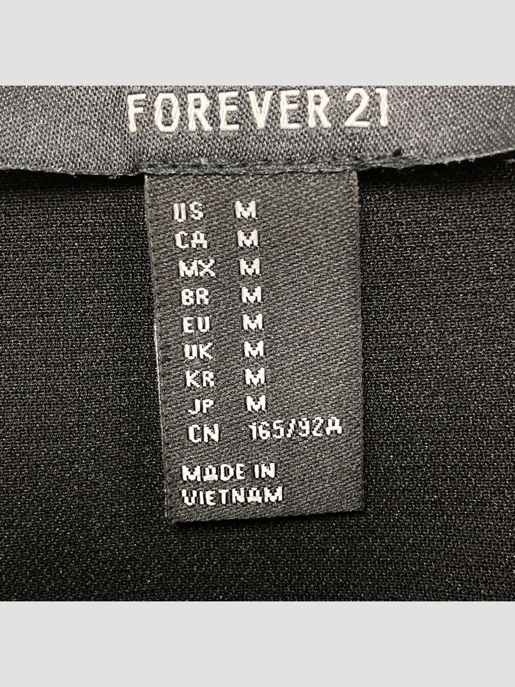Polera sin mangas FOREVER 21 - Talla M (VOP00798220)-2