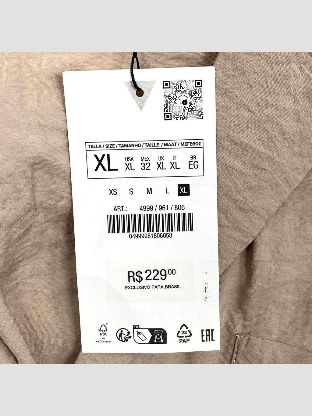 Camisa ZARA - Talla XL (VOP01209252)-2