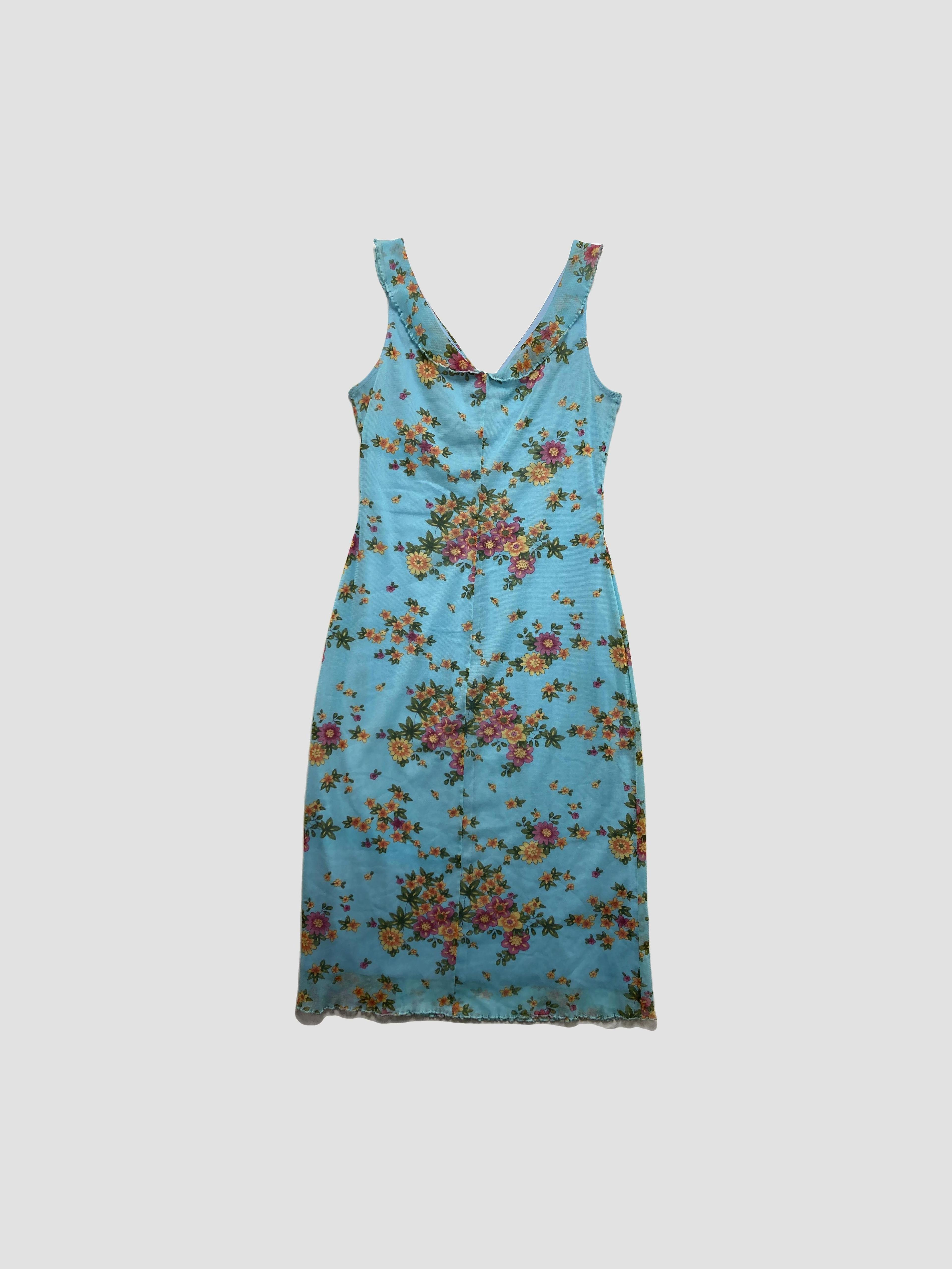 Vestido largo GUESS - Talla L (VOP01040200)-1