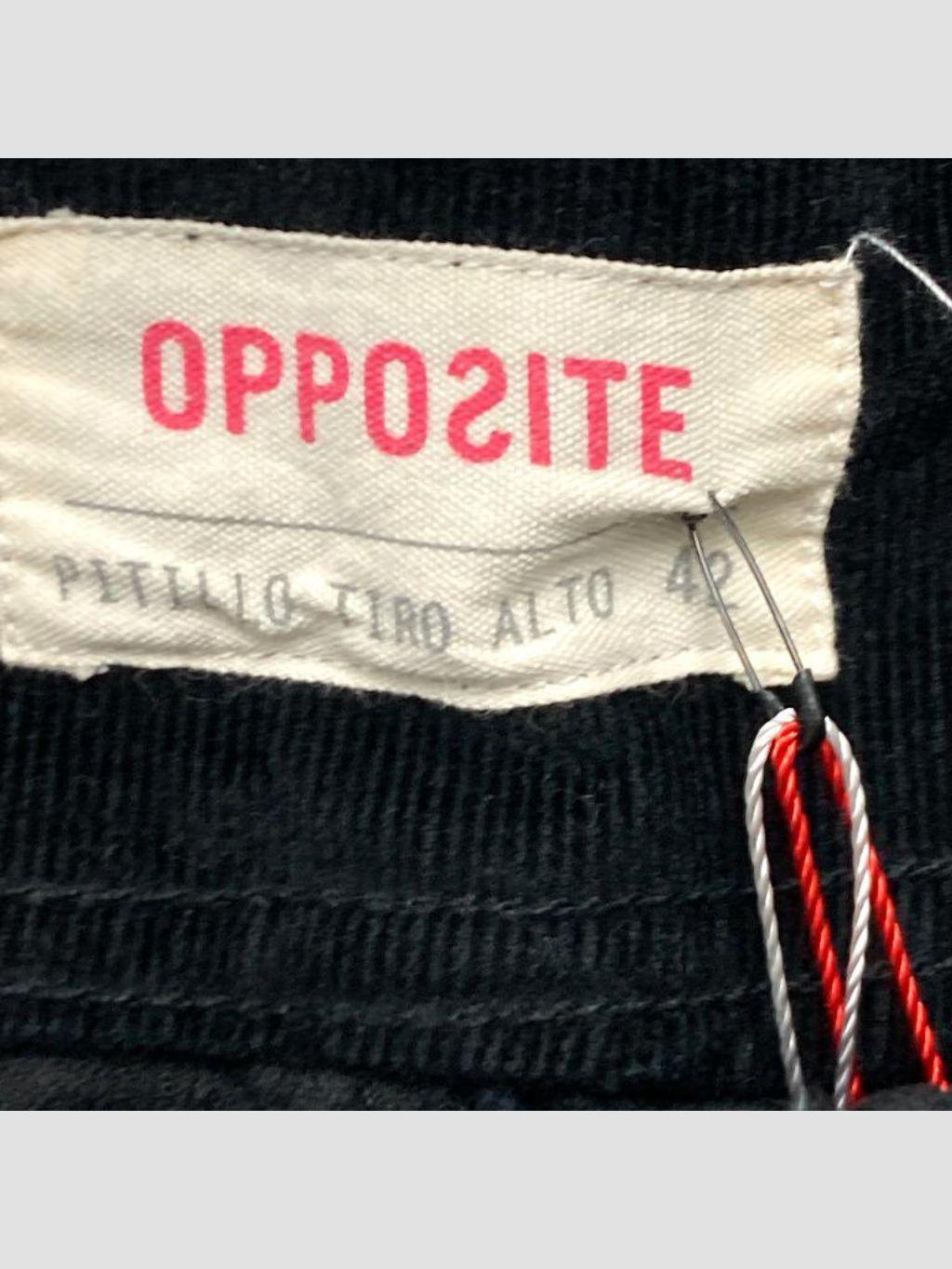 Pantalón OPPOSITE - Talla 42 (VOP00781118)-2