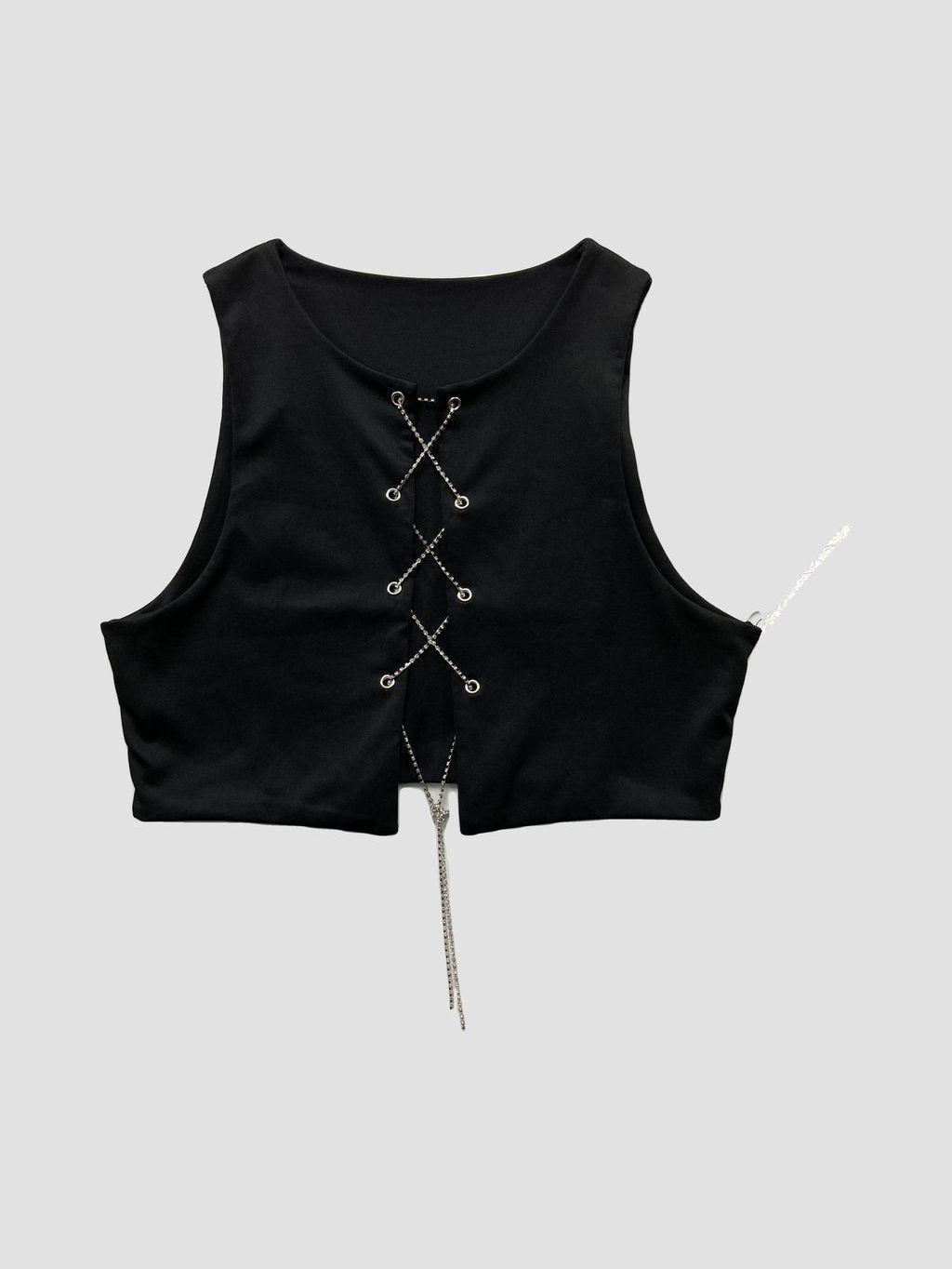 Polera sin mangas VINTAGE - Talla S (VOP00909923)-0