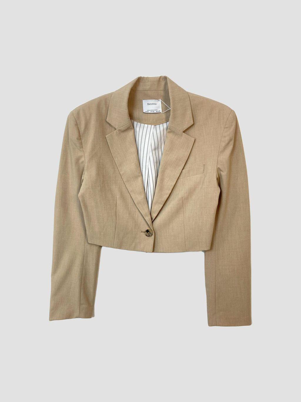 Chaqueta casual BERSHKA - Talla M (VOP01074343)-0