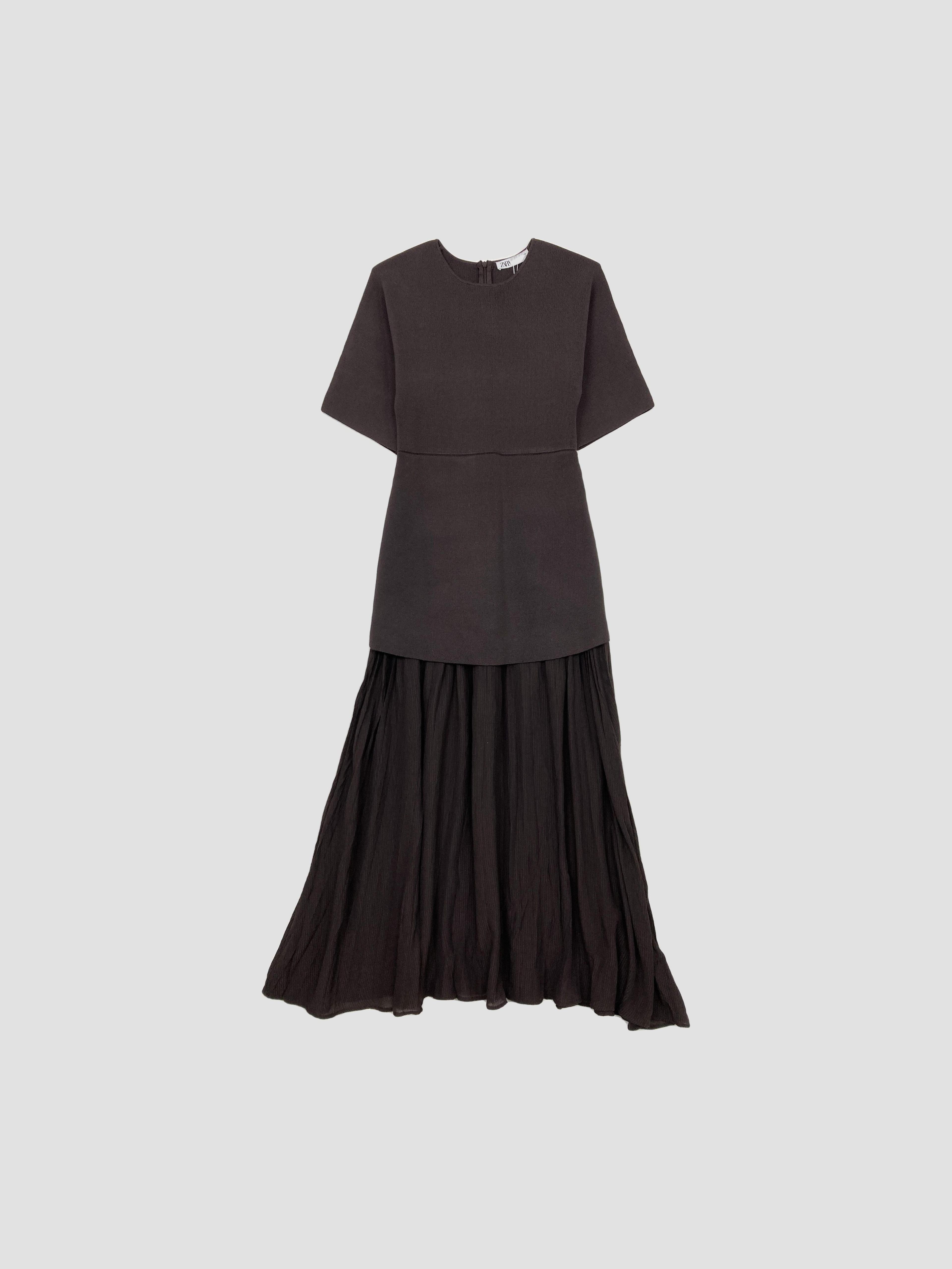 Vestido largo ZARA - Talla M (VOP01120834)-0