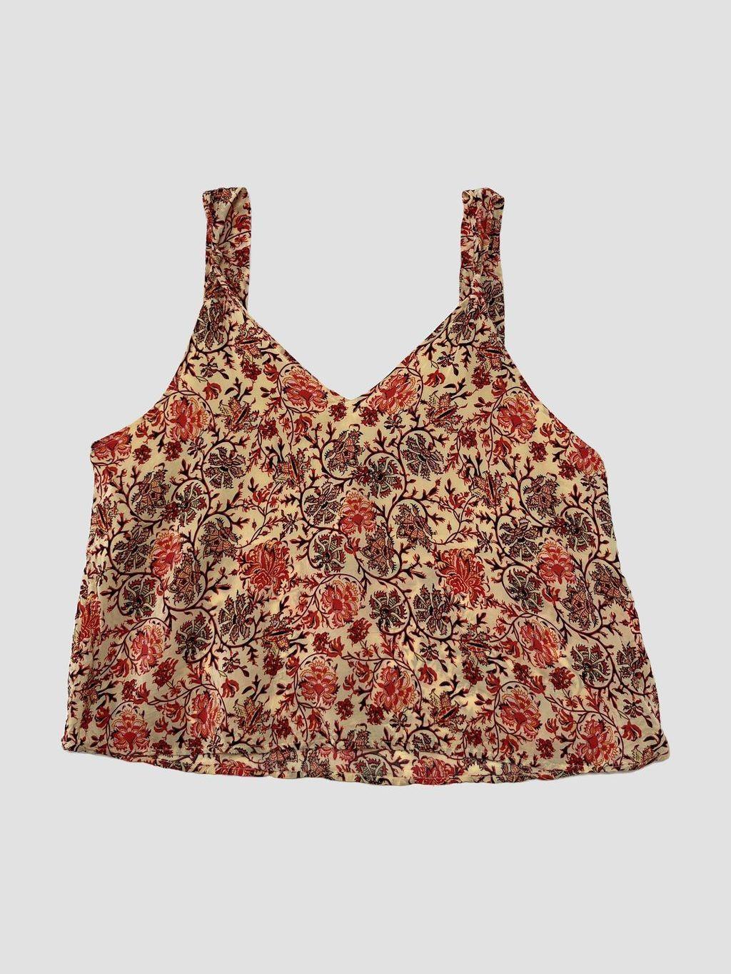 Polera sin mangas MANGO - Talla M (VOP01114584)-0