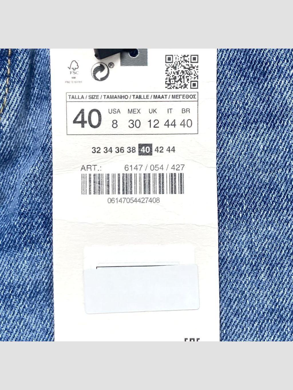 Jean ZARA - Talla 40 (VOP00963198)-3